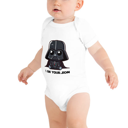 Baby short sleeve one piece Dark Vader