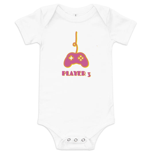 Baby short sleeve one piece Player n3