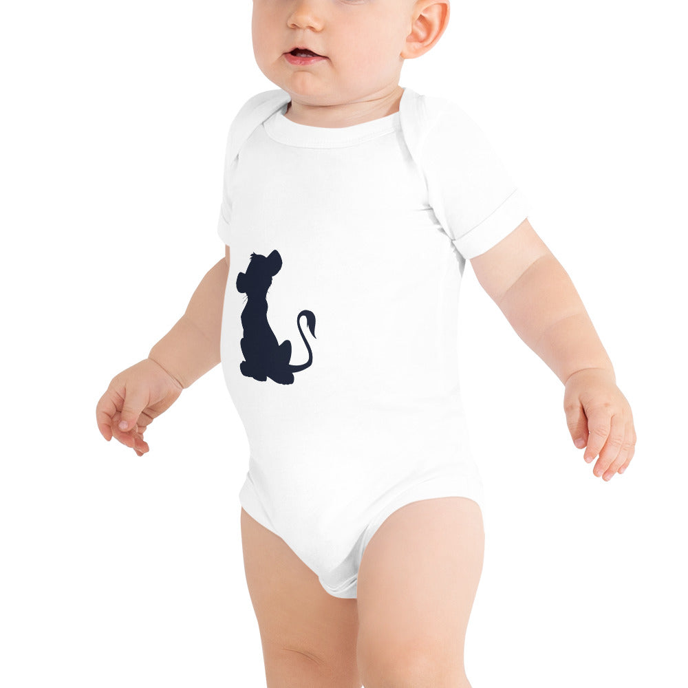 Baby short sleeve one piece Simba