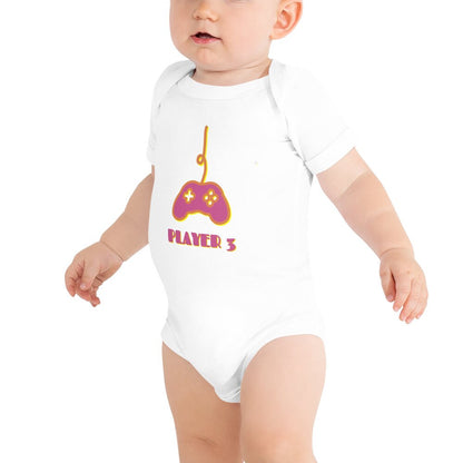 Baby short sleeve one piece Player n3