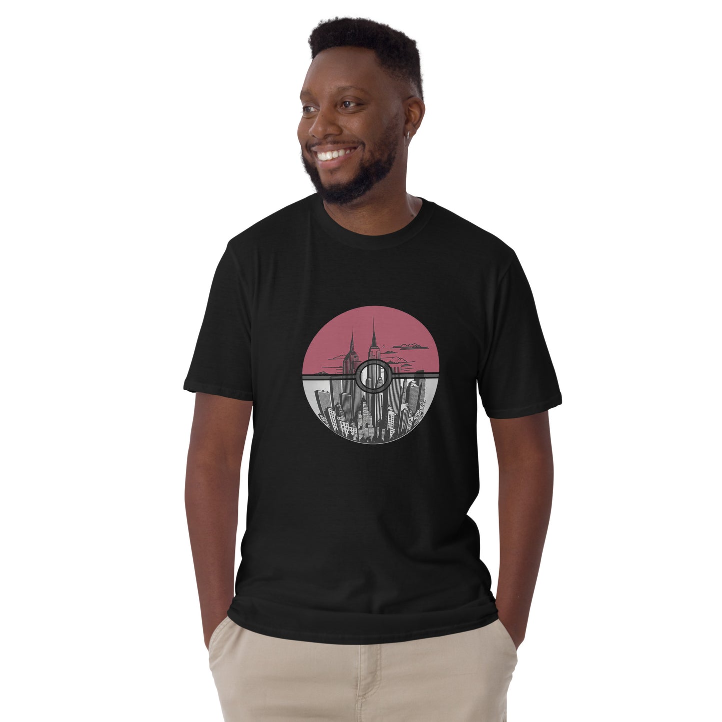 Short-Sleeve Unisex T-Shirt New York Pokeball