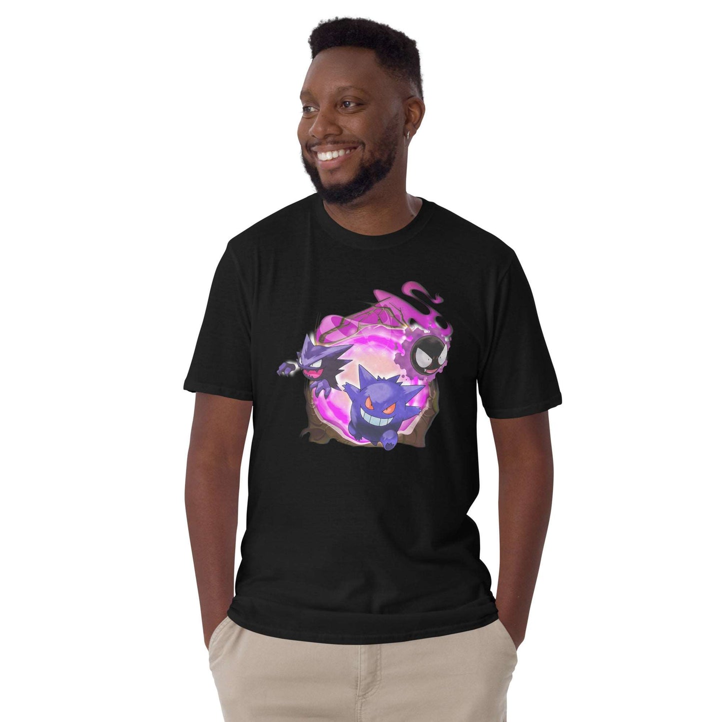 Unisex Pokemon T-shirt Ghosts