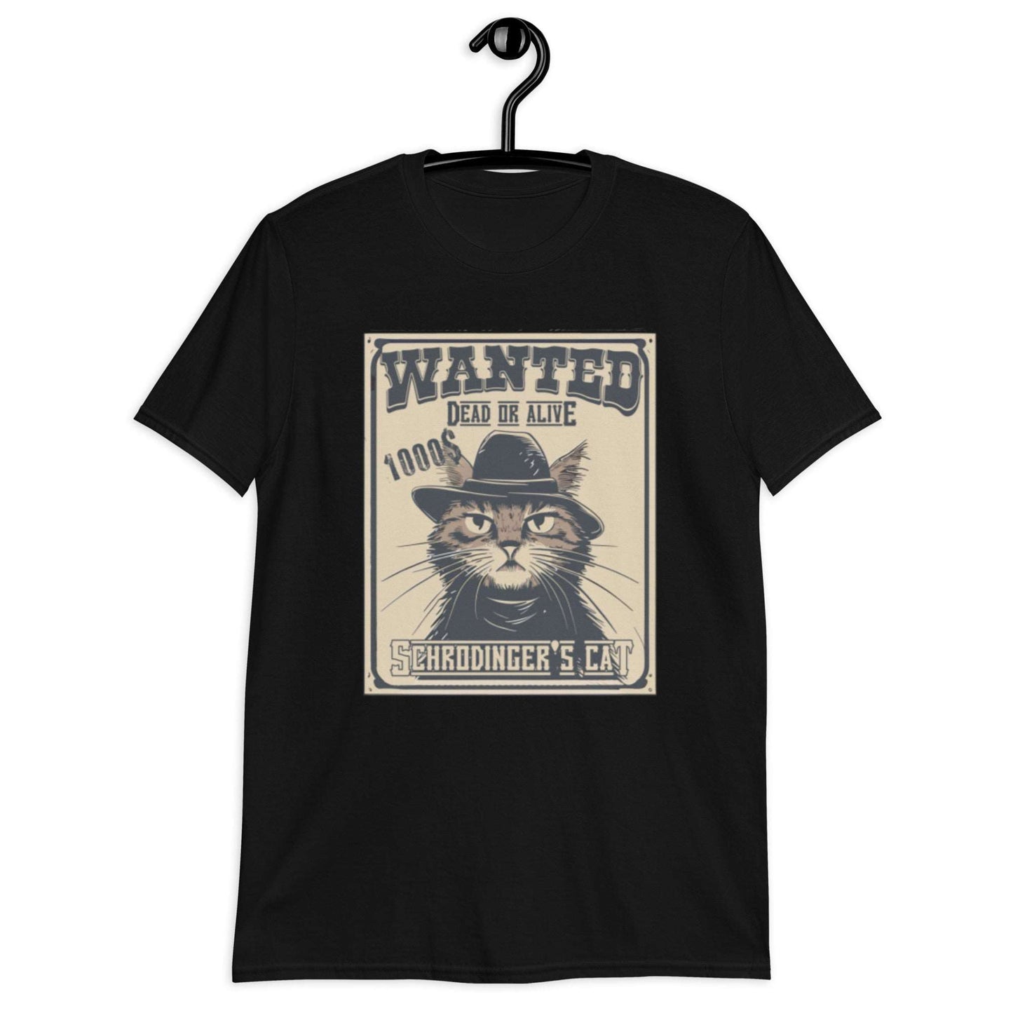 The Purrfect Paradox: Wanted Schrödinger's Cat Tee