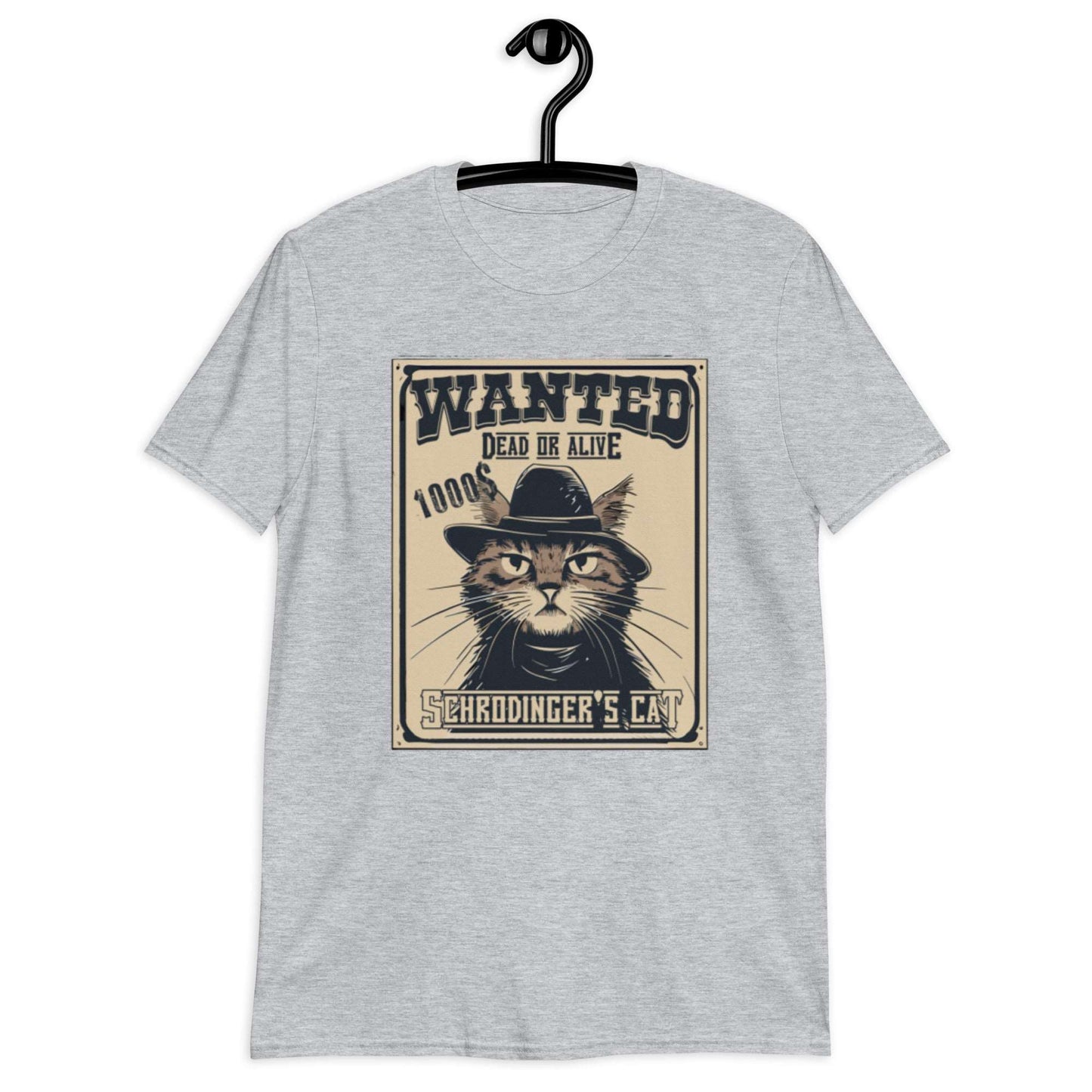 The Purrfect Paradox: Wanted Schrödinger's Cat Tee