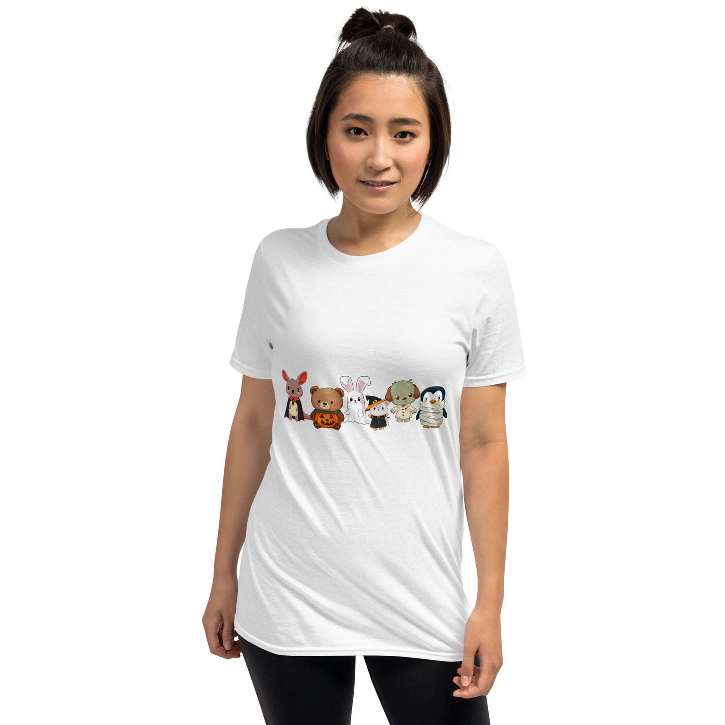 Adorable Halloween Party: Kawaii Animal Costumes Tee