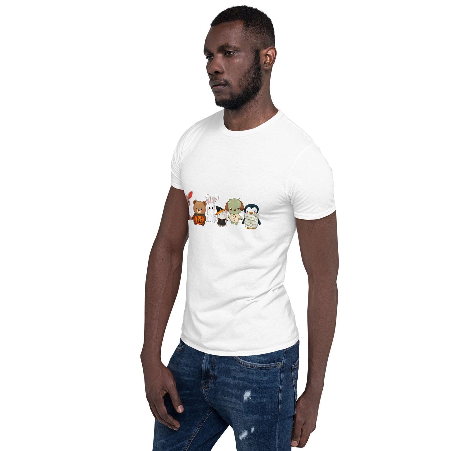 Adorable Halloween Party: Kawaii Animal Costumes Tee