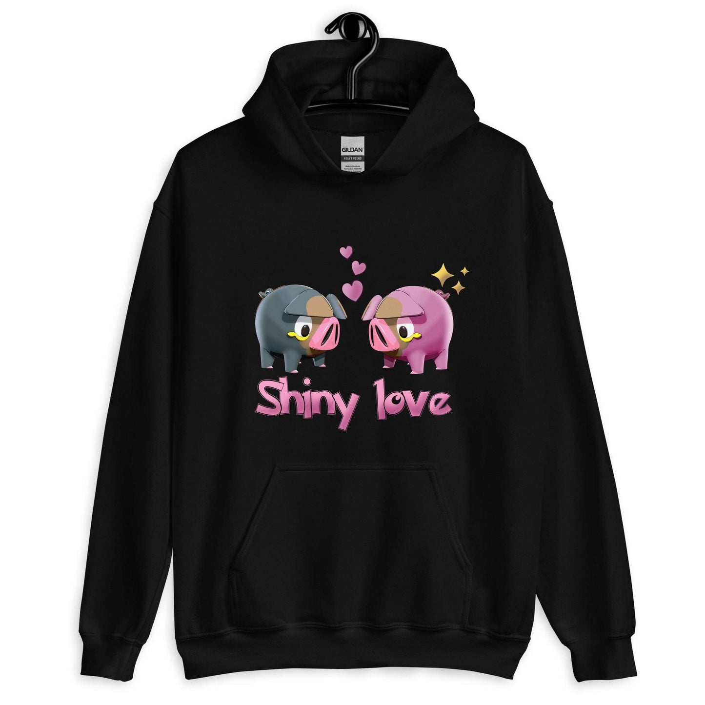 Shiny Love, Lechonk Pokemon Unisex Hoodie