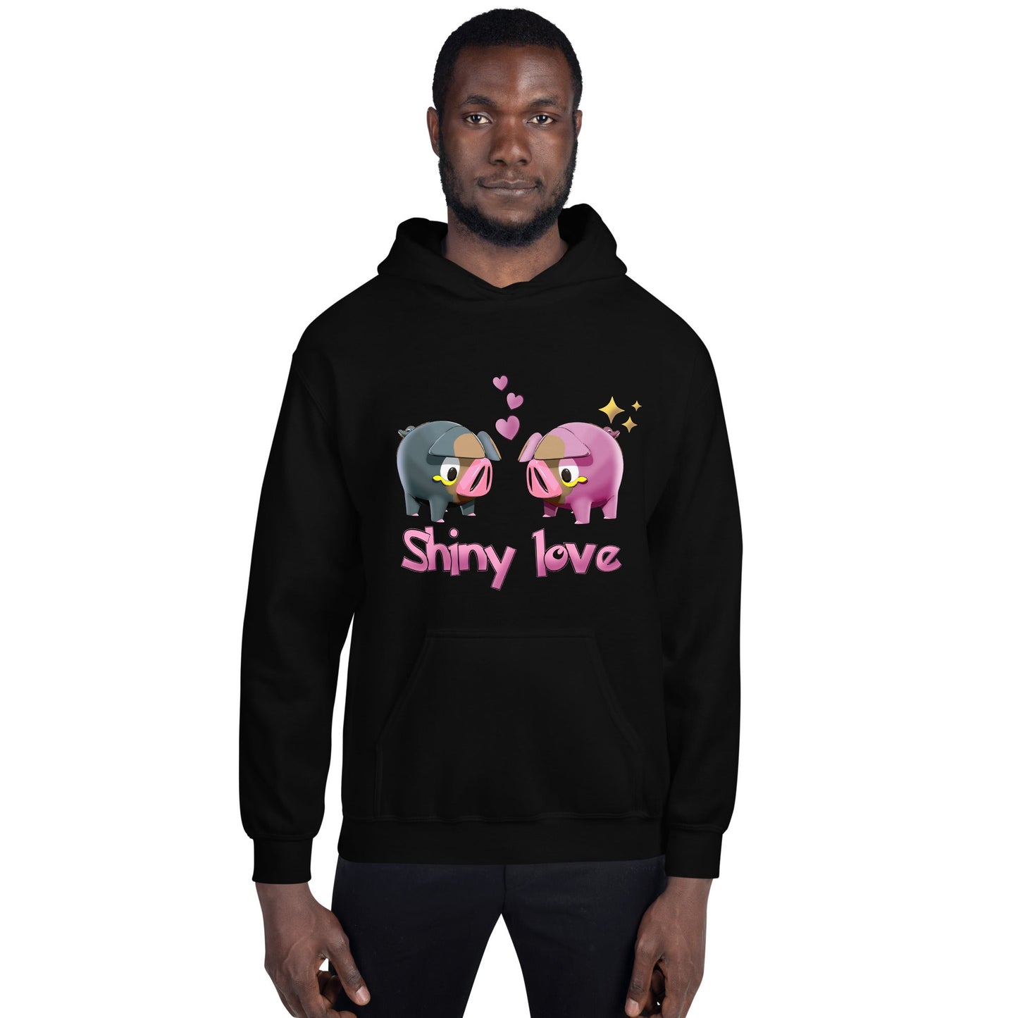 Shiny Love, Lechonk Pokemon Unisex Hoodie