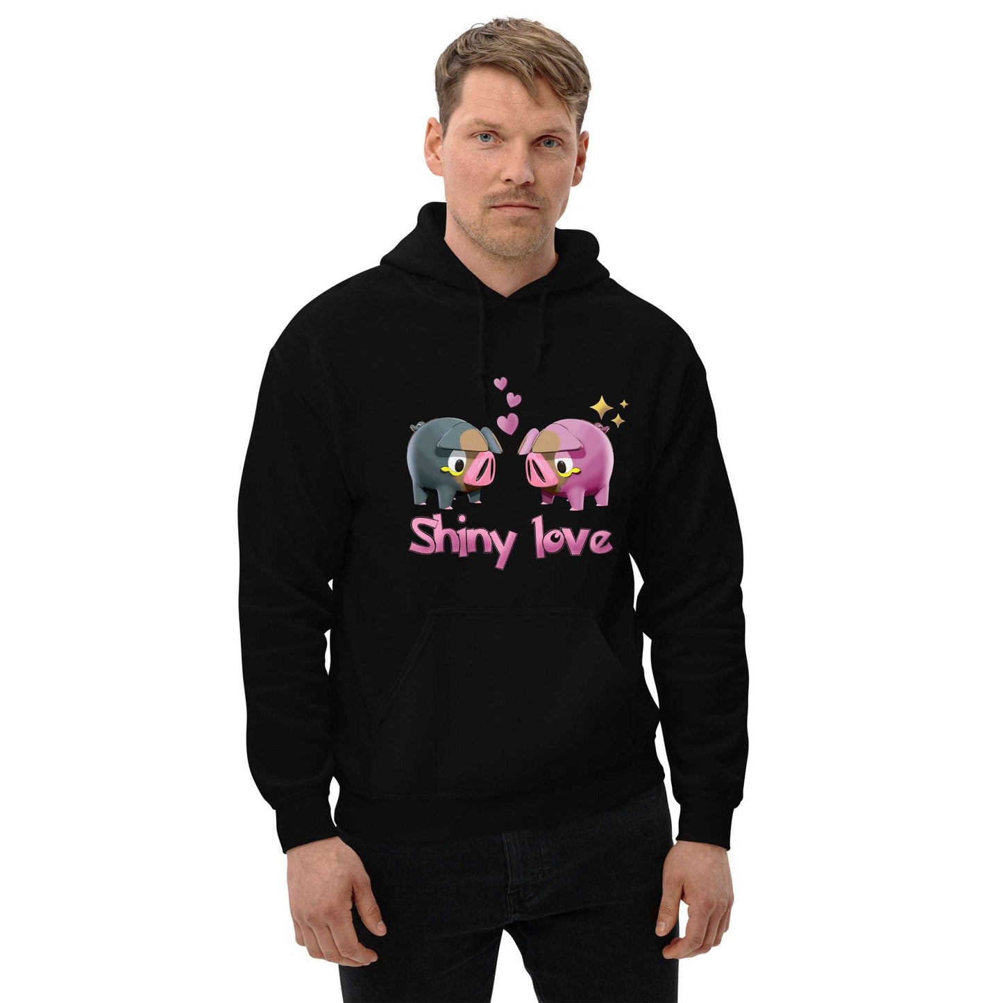 Shiny Love, Lechonk Pokemon Unisex Hoodie