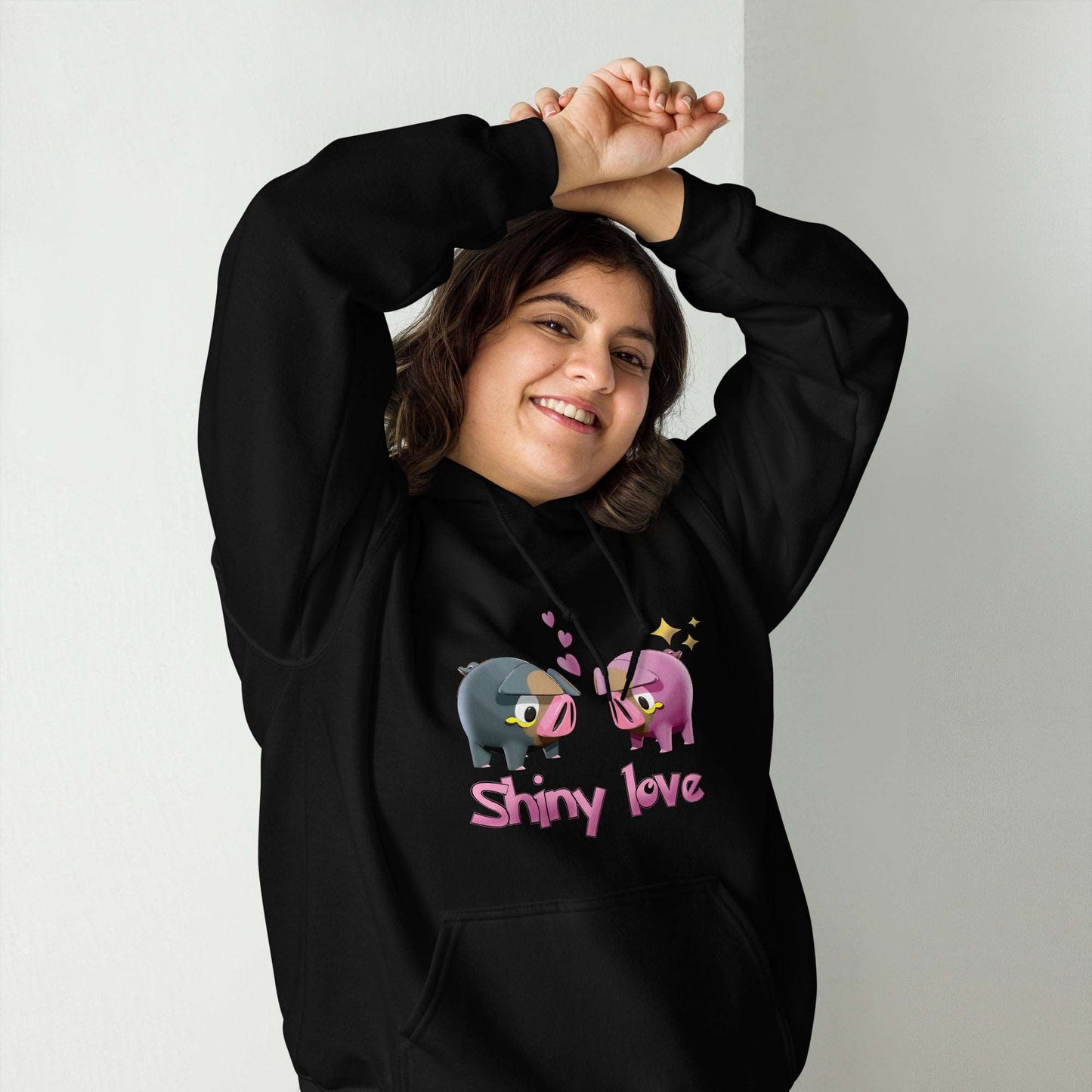 Shiny Love, Lechonk Pokemon Unisex Hoodie