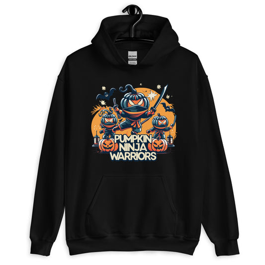 Pumpkin Ninja Warriors, Halloween Hoodie