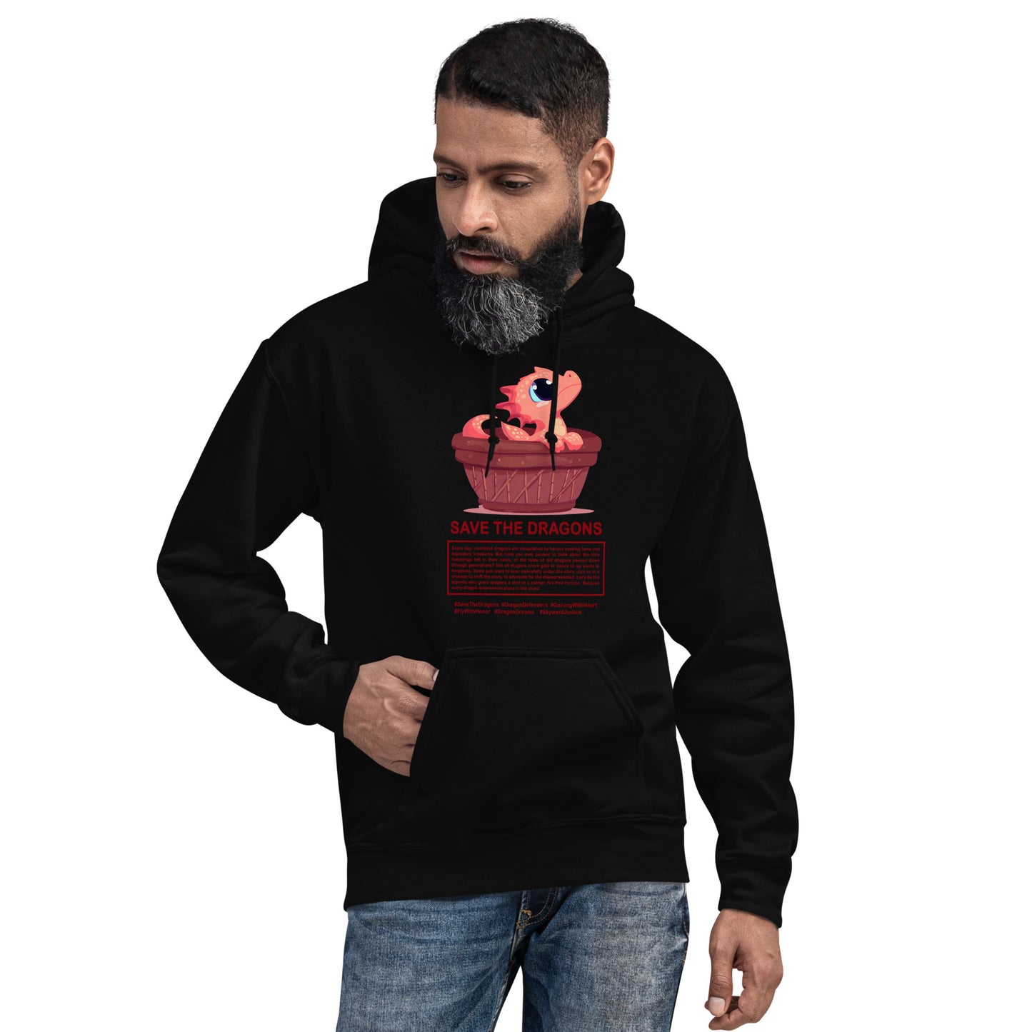 Save the Dragons, Hatchling Advocate Hoodie for Gamers
