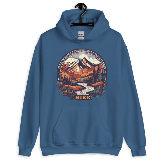 Summit Pursuit: 'Climb Without Cease' Mountain Hoodie