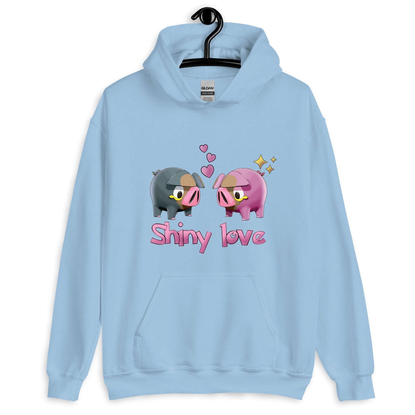 Shiny Love, Lechonk Pokemon Unisex Hoodie