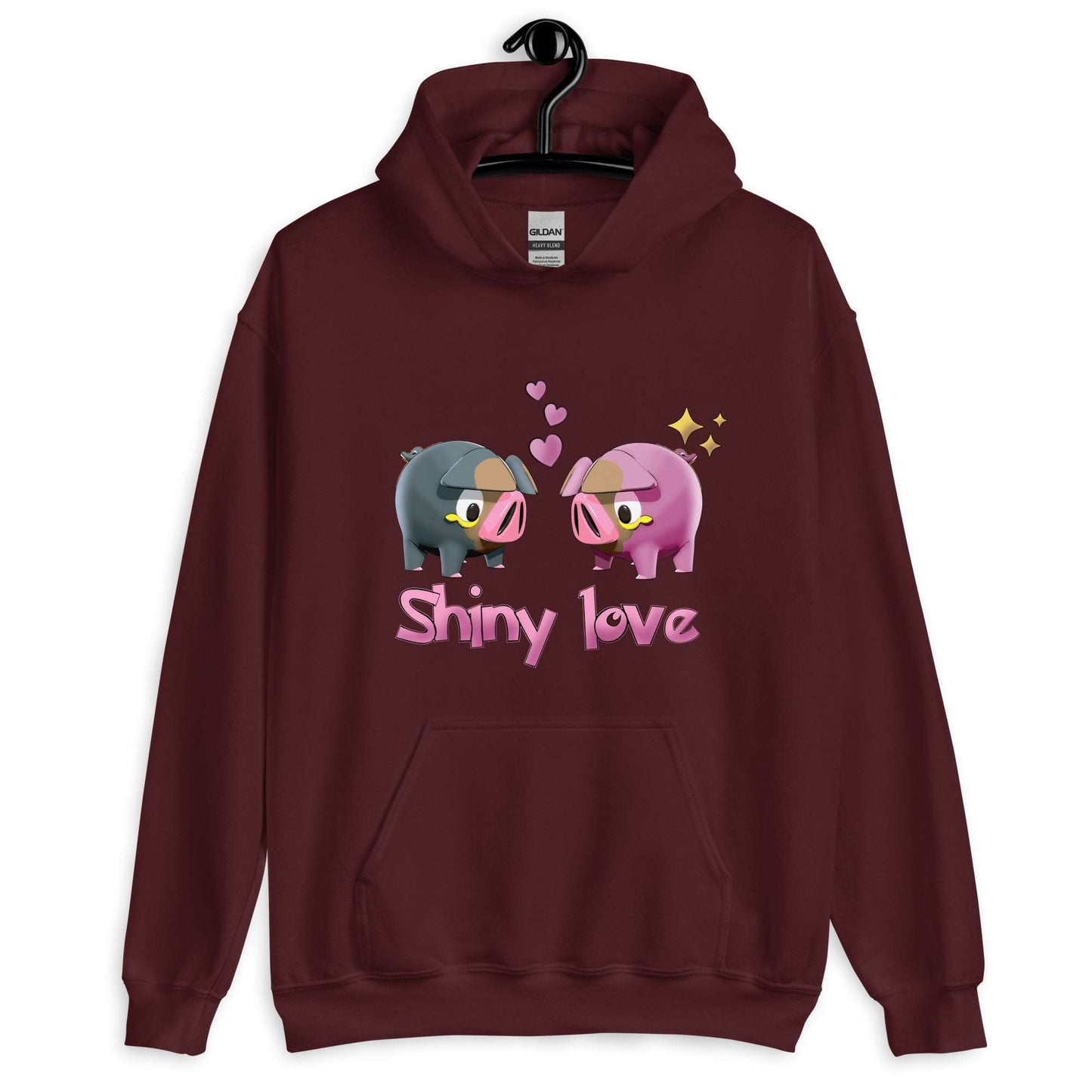 Shiny Love, Lechonk Pokemon Unisex Hoodie