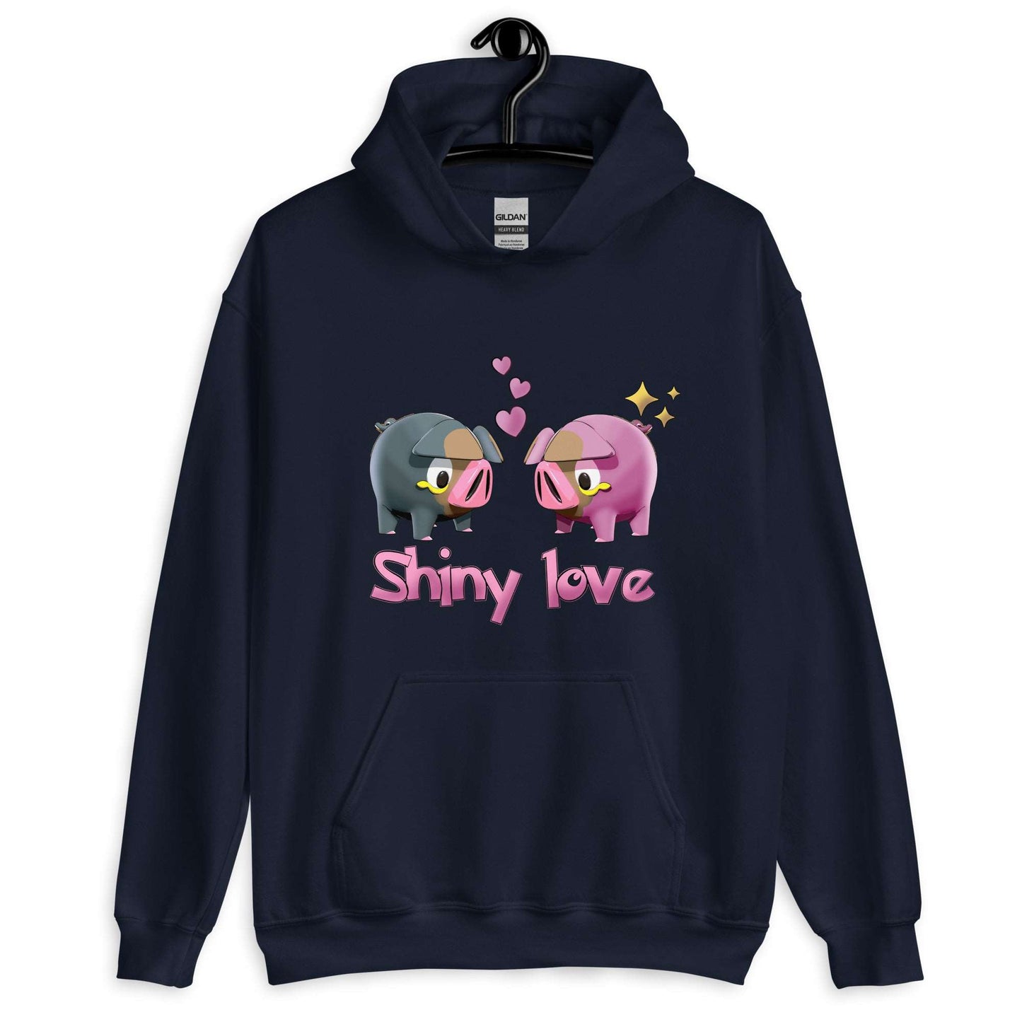 Shiny Love, Lechonk Pokemon Unisex Hoodie