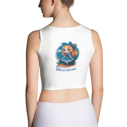 Crop Top Alice in Wonderland