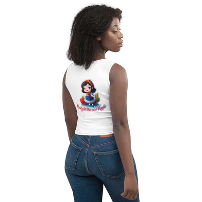 Crop Top Snow White