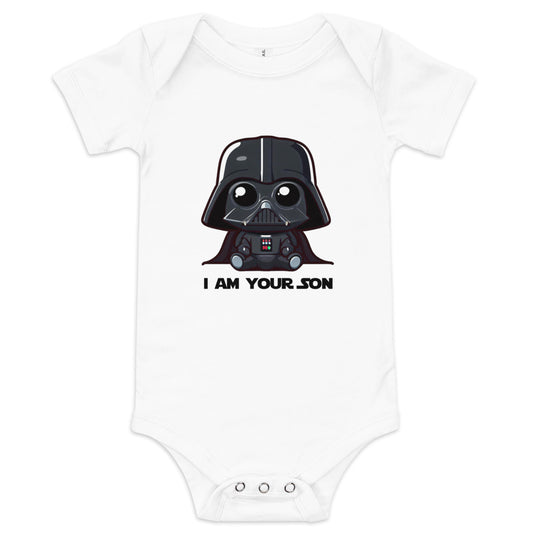 Bañador de manga corta para bebé Dark Vader