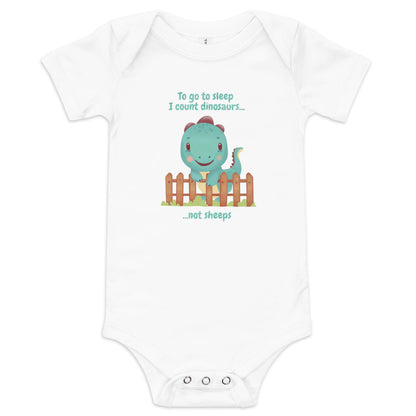 Baby short sleeve one piece Dinosaurs