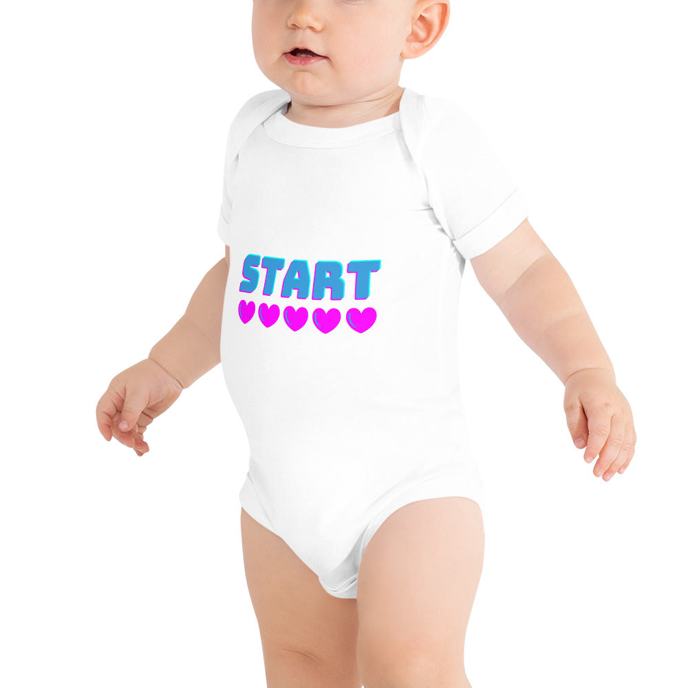 Baby short sleeve Start