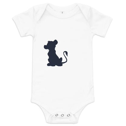 Baby short sleeve one piece Simba