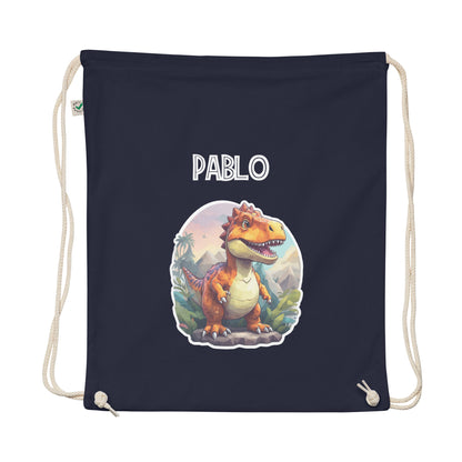 Organic cotton bag T-rex