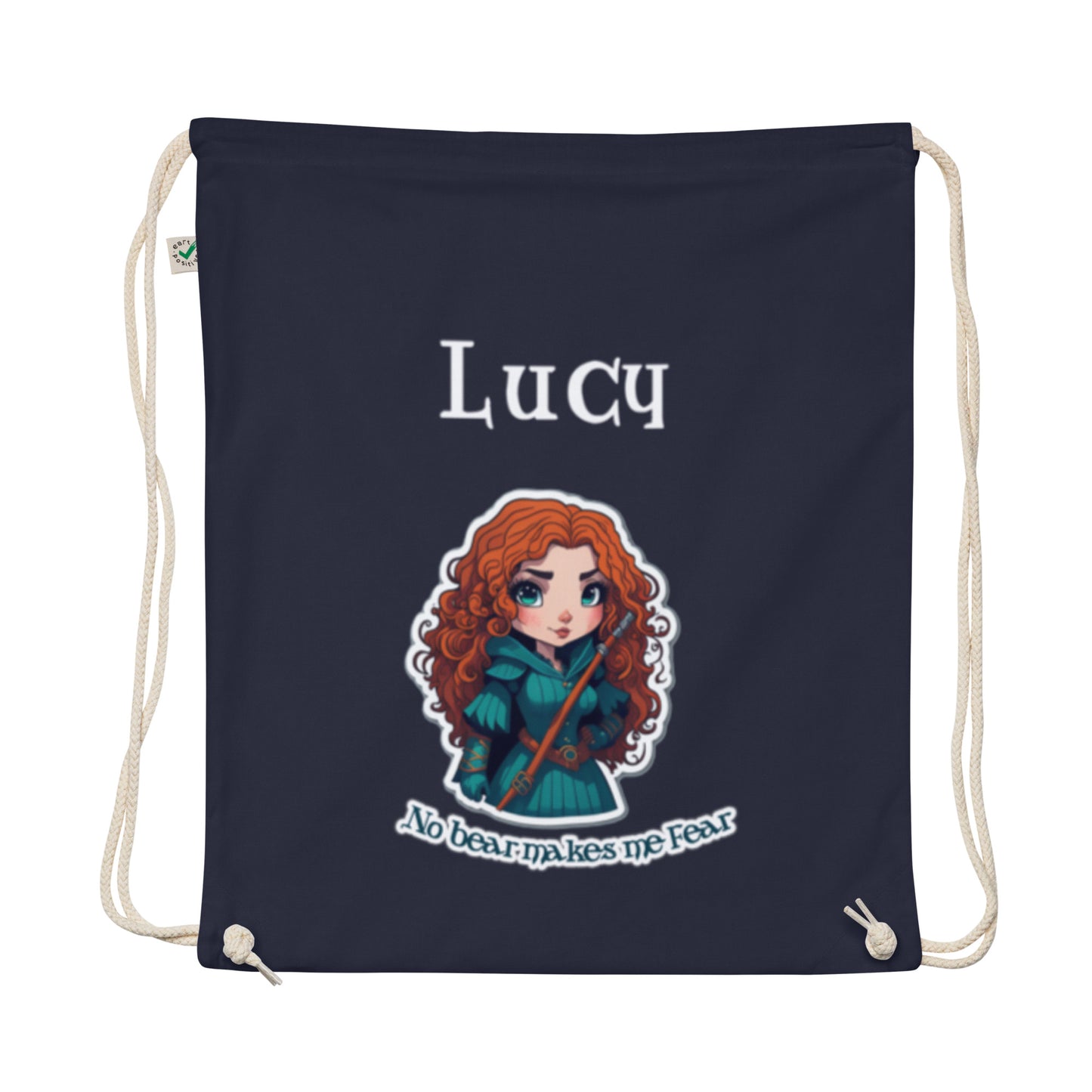 Organic cotton drawstring bag Merida