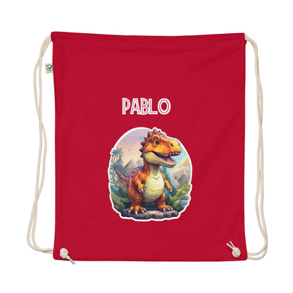 Organic cotton bag T-rex