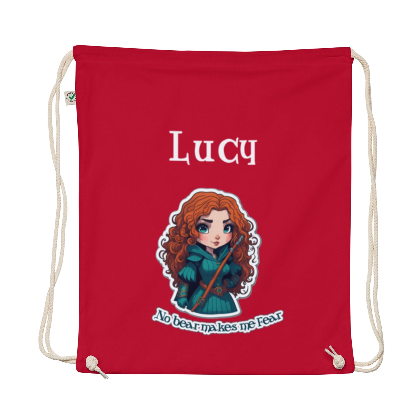 Organic cotton drawstring bag Merida