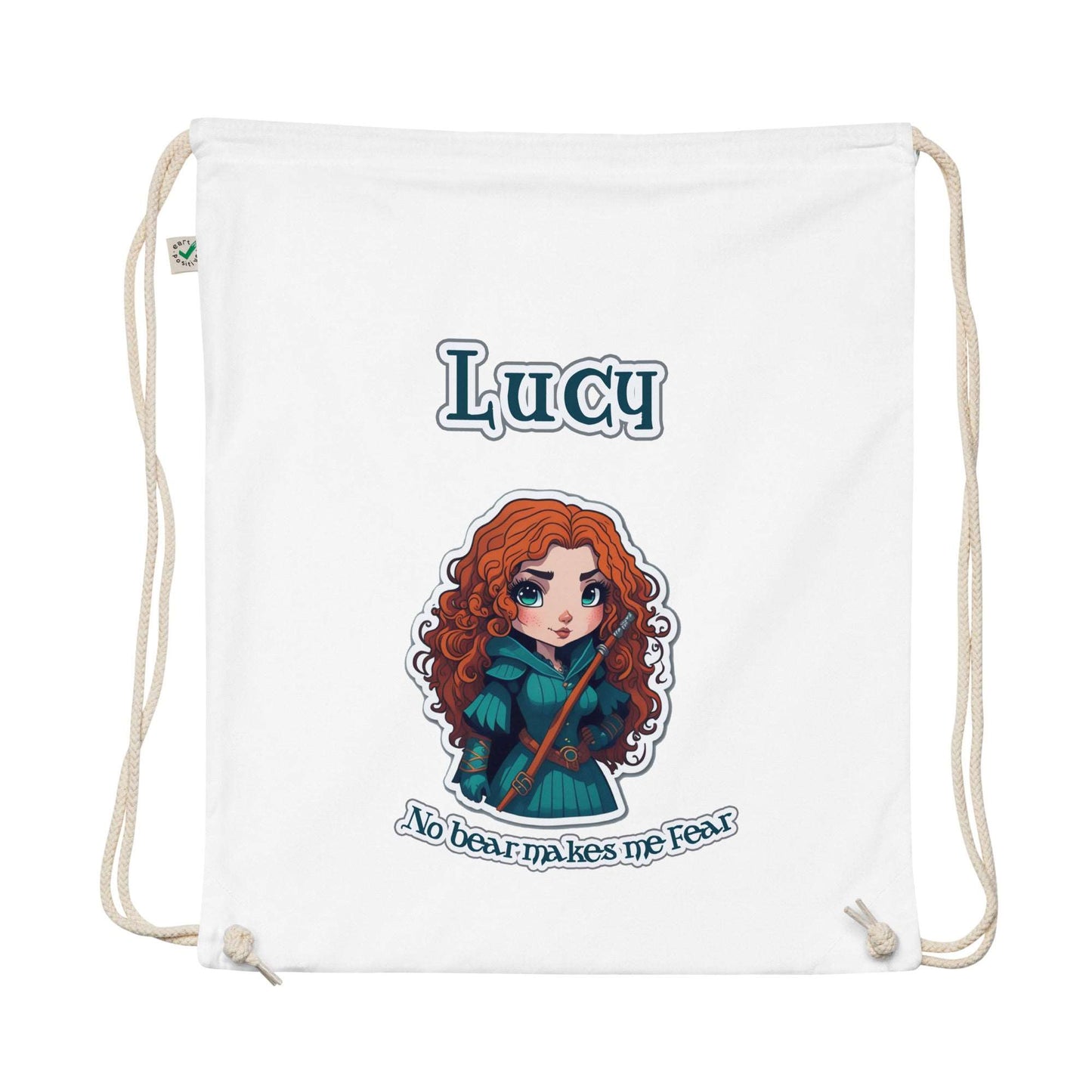 Organic cotton drawstring bag Merida