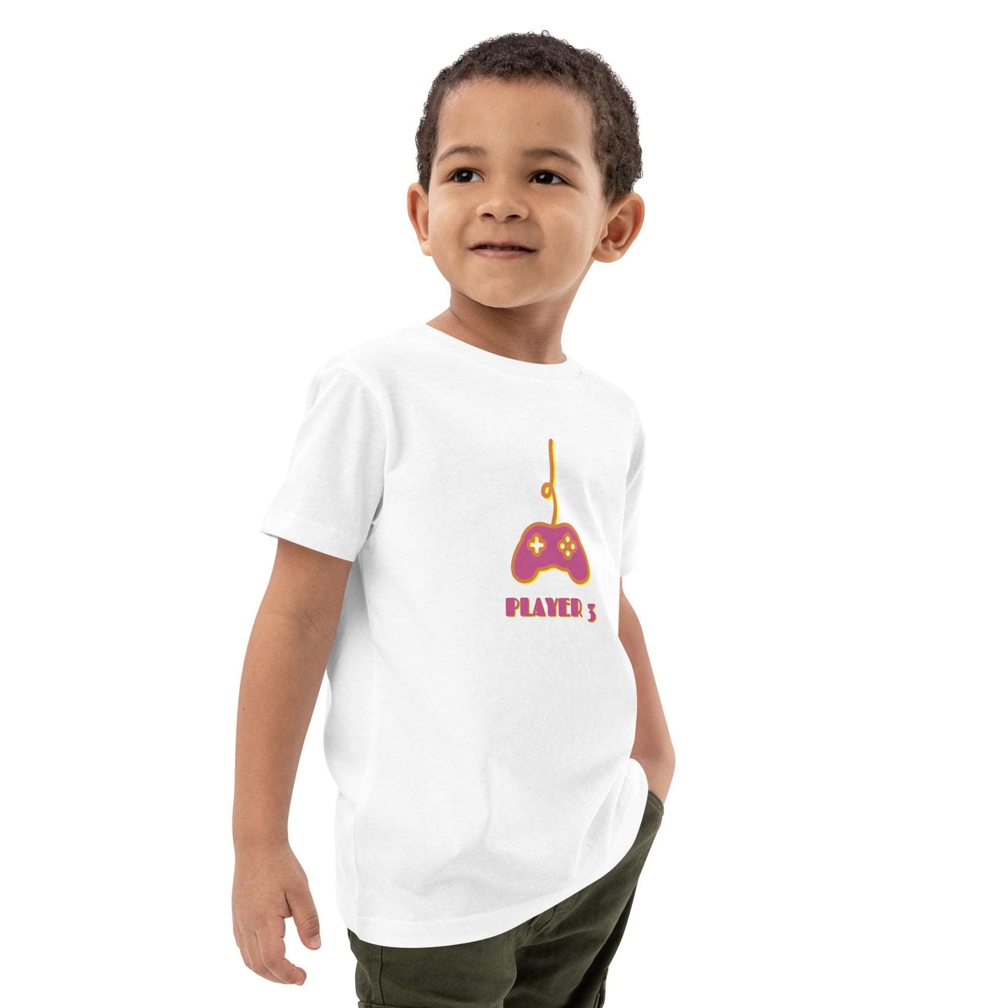 Organic cotton kids t-shirt Player 3