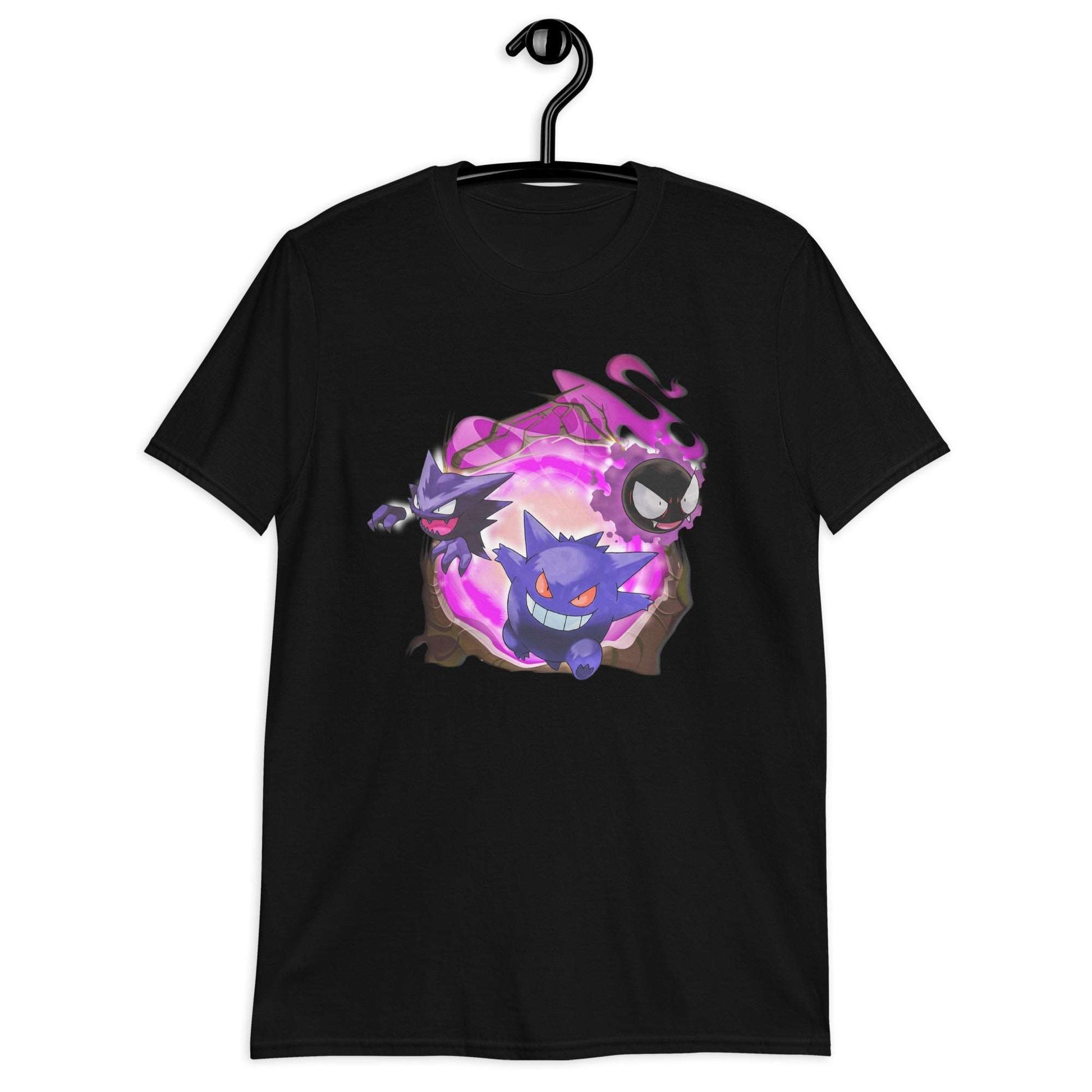 Unisex Pokemon T-shirt Ghosts