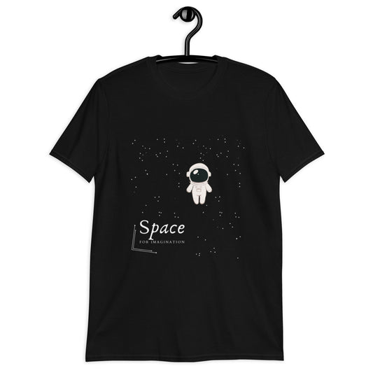 Espacio para la imaginación, camiseta de astronauta