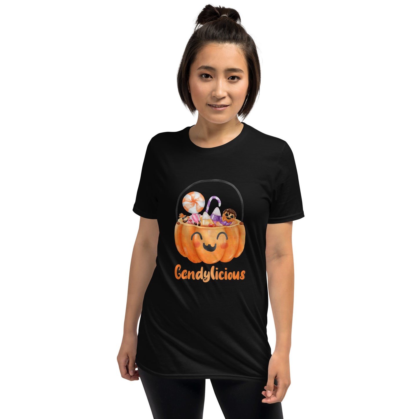 Candylicious Pumpkin Treats Tee: Halloween's Sweet Delight