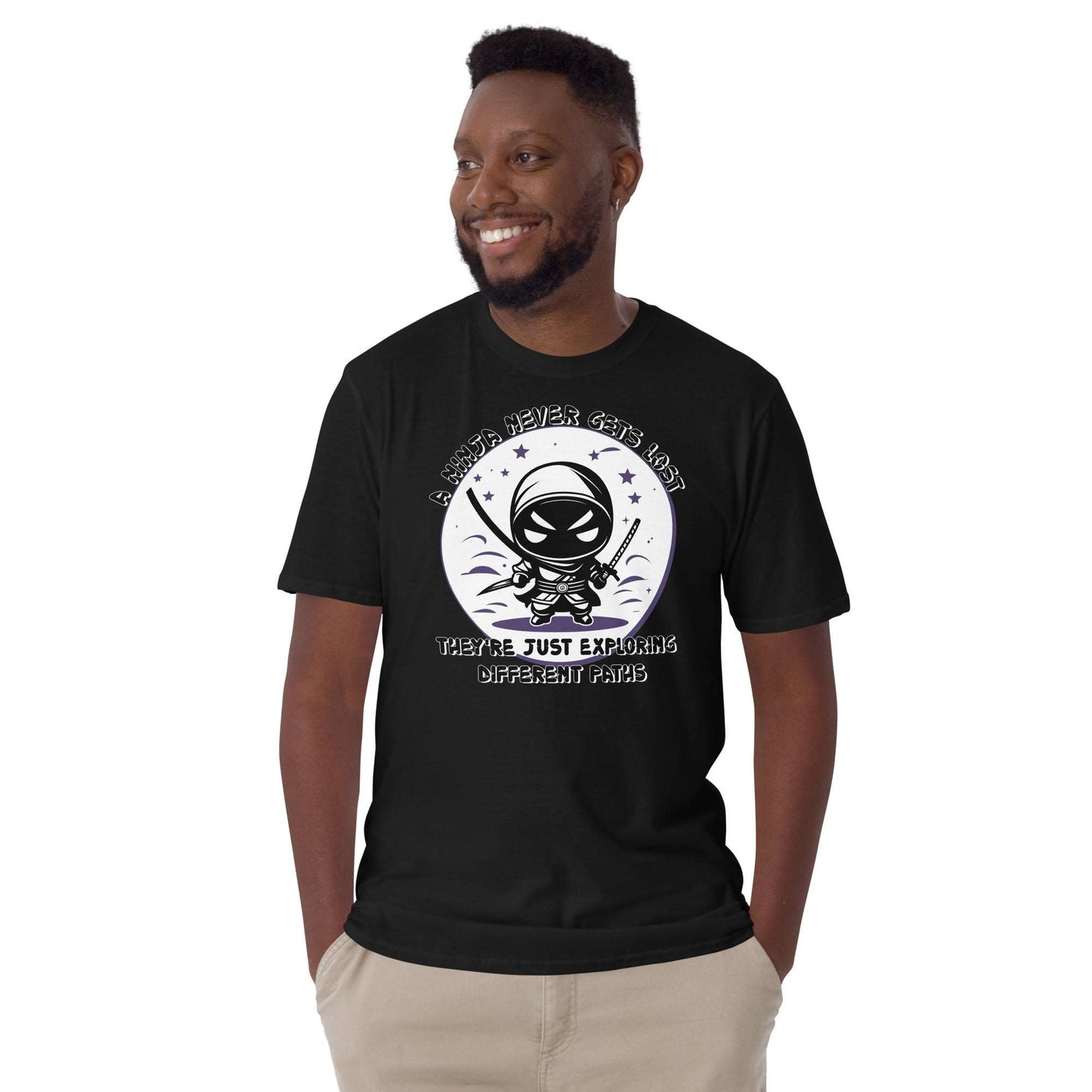 Exploring Different Paths Ninja T Shirt