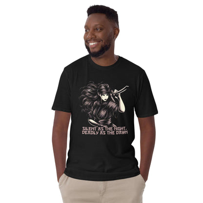 Silent as the Night, Deadly as the Dawn - Samurai Warrior Shirt