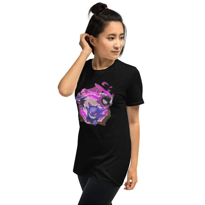 Unisex Pokemon T-shirt Ghosts