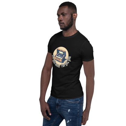 Short-Sleeve Unisex T-Shirt Cassette Retro style