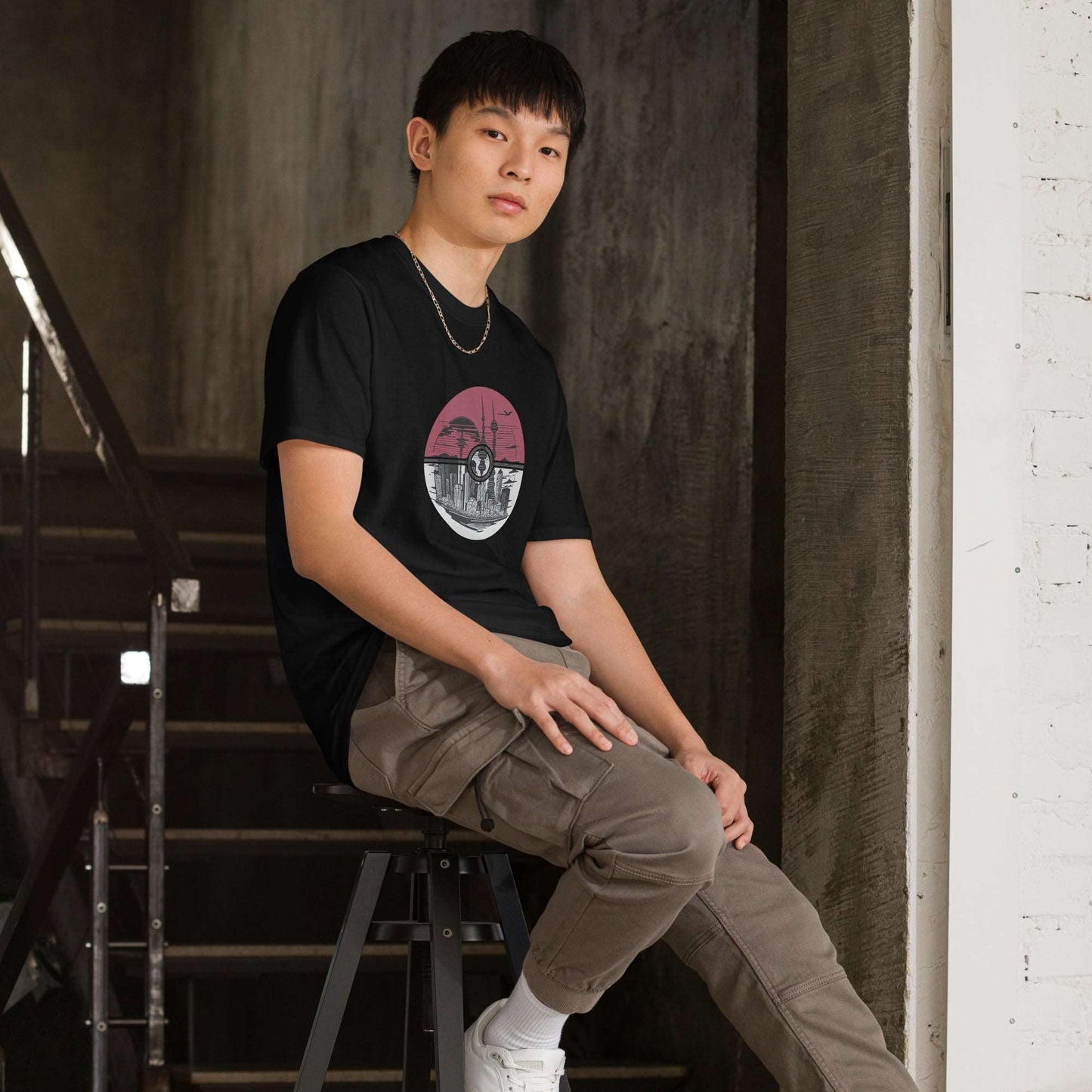 Short-Sleeve Unisex T-Shirt Osaka Pokeball