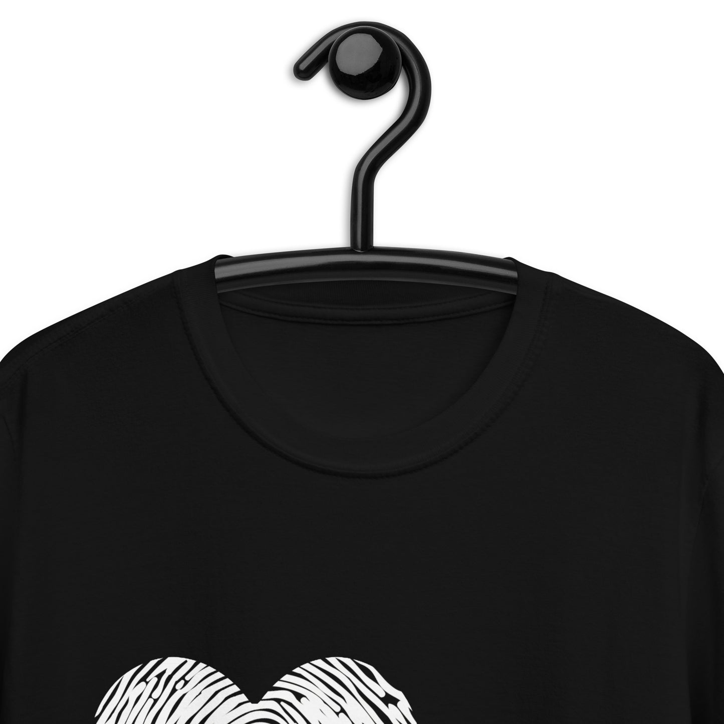 Customizable unisex T-shirt Finger Print