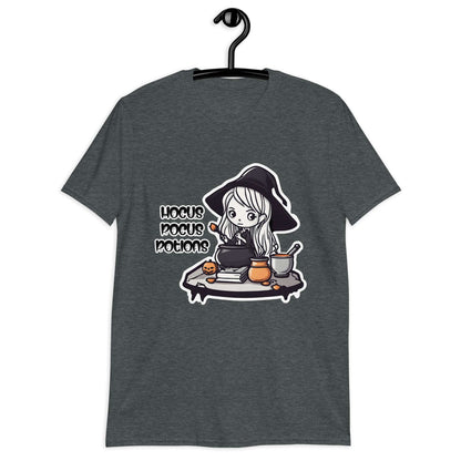 Hocus Pocus Potions Tee with Witch Illustration