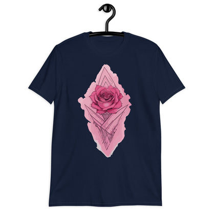 Watercolor Tattoo Rose T Shirt