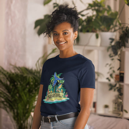 Welcome to Margaritaville Tee: Island Paradise Homage