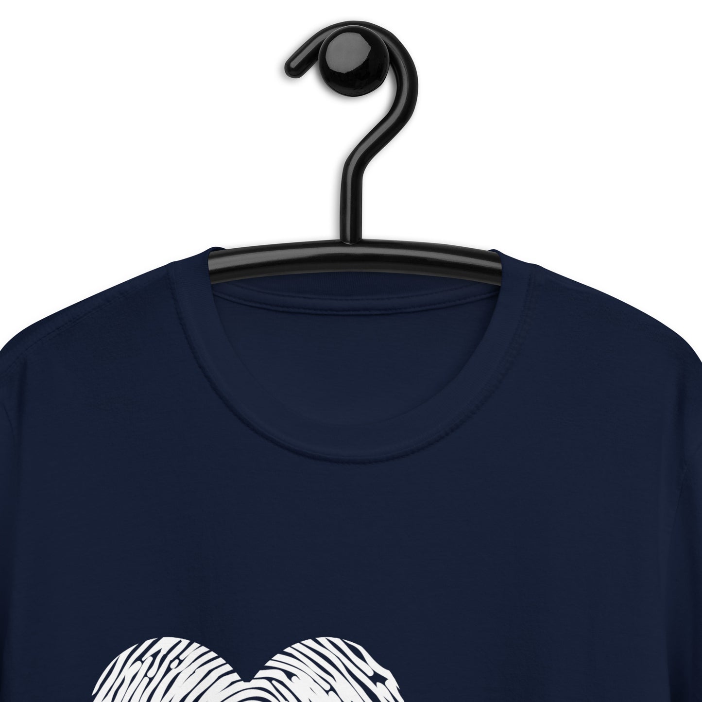 Customizable unisex T-shirt Finger Print