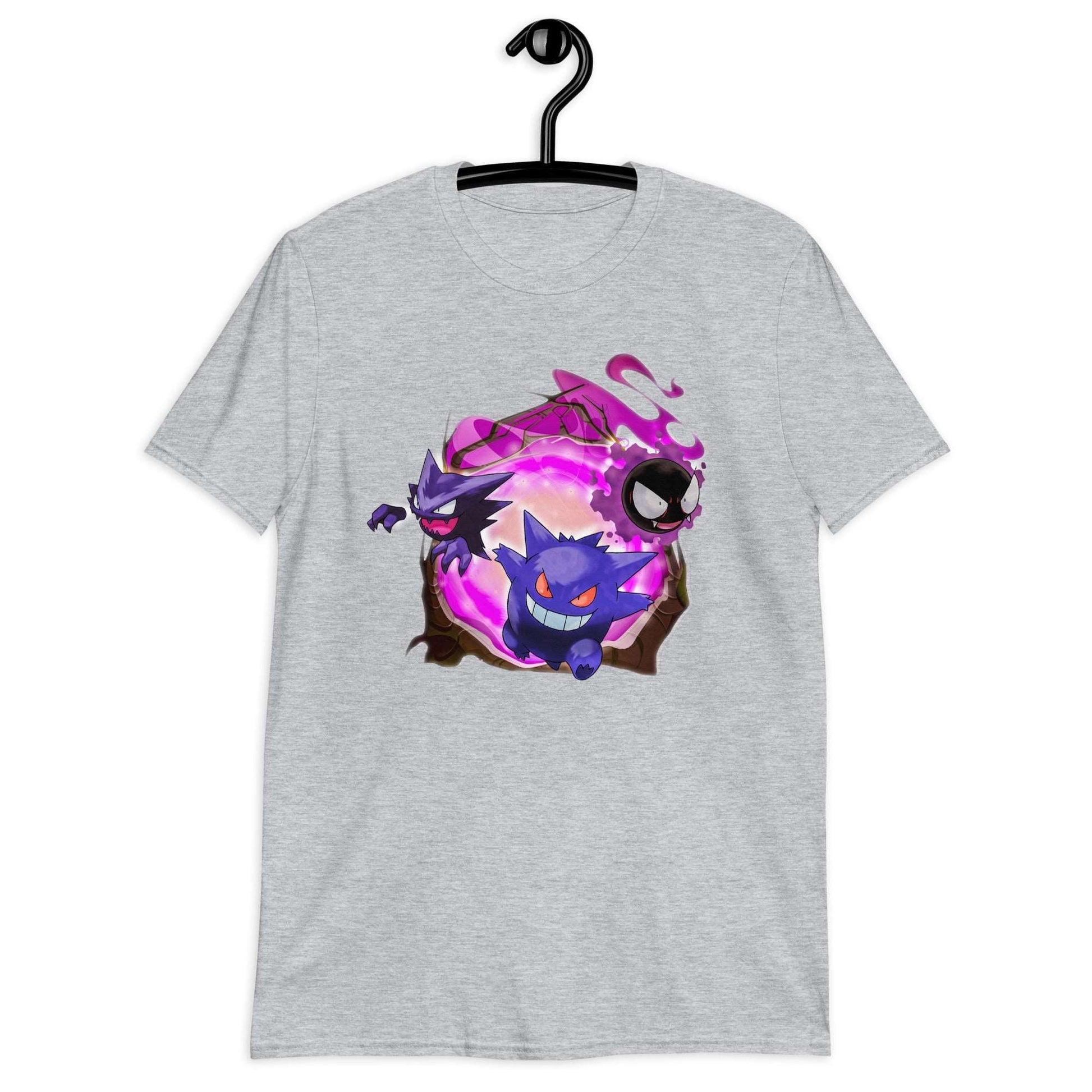 Unisex Pokemon T-shirt Ghosts