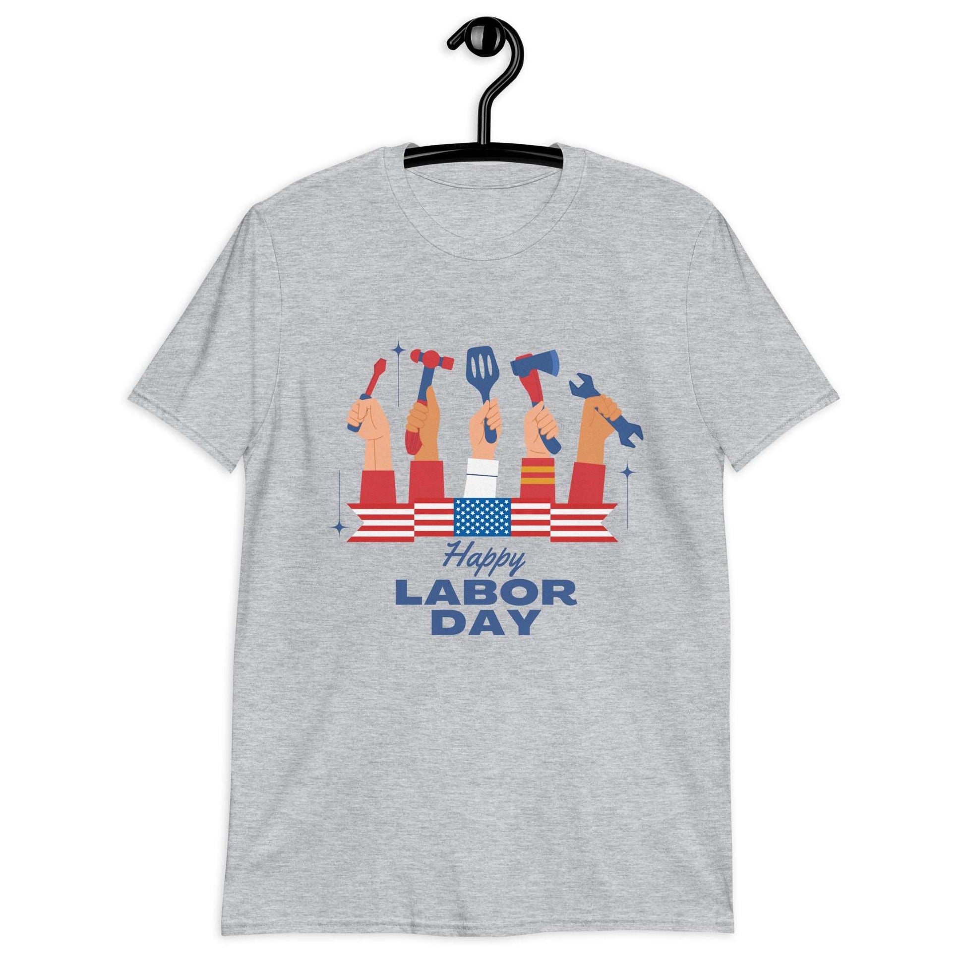 Happy Labor Day Tribute Tee: Saluting Hard Work and Dedication!