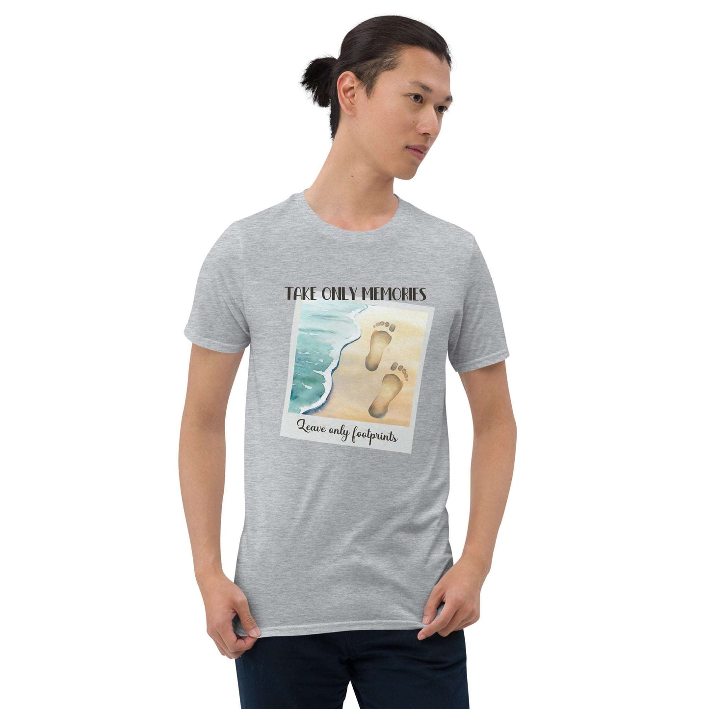 Footprints of Time: Memories in Every Step Tee