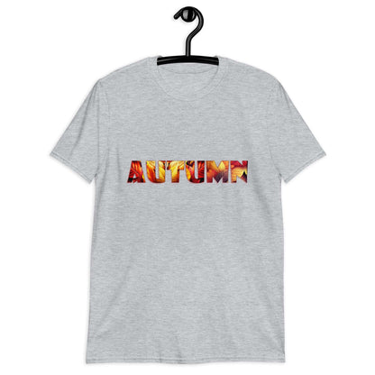 Falling for Autumn: Leaf-Stamped 'Autumn' Tee