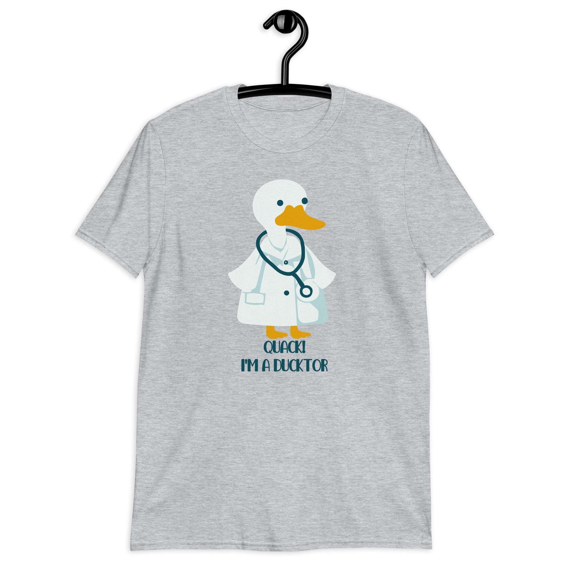 I am a ducktor, Quacktor in Action shirt